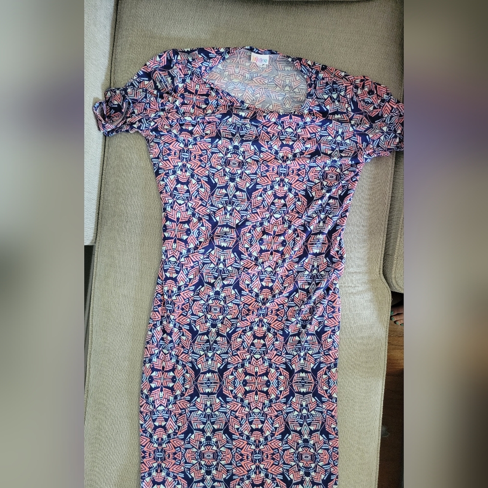 NWOT lularoe geometric dress XL